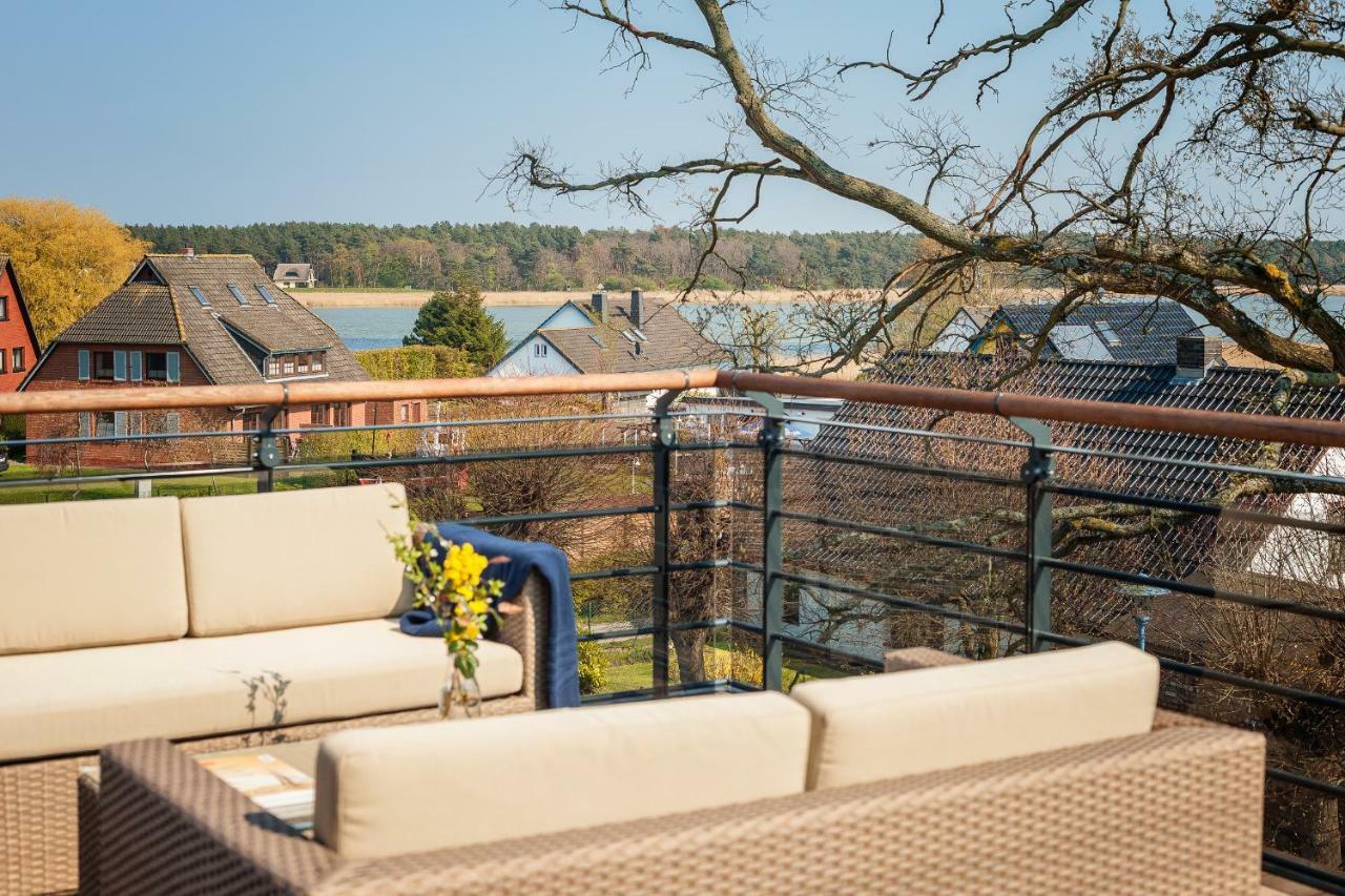 Villa Lotsenhaeuser Ruegen - Luxus Ferienhaus - 3 Schlafzimmer - Sauna - Dachterrasse Mit Boddenblick Breege Exterior foto